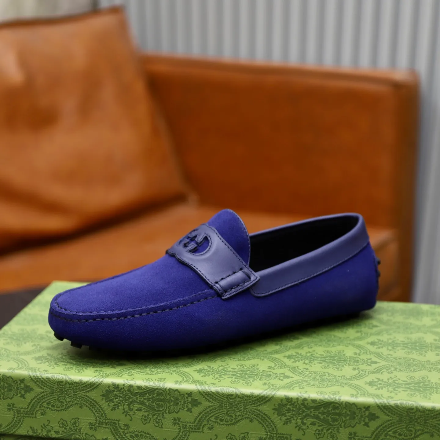 Ex-factory price: 480💰【GUCCI】Gucci ⚠️High-end men’s driving and pedal series ⚠️38-44 (customized for 45) ⚠️All original cowhide leather! Thick and soft! Made entirely of calfskin lining! Rubber sheet anti-slip beanie sole! Three-dimensional package technology! Fashionable and classic! Handicrafts! Original high quality! Feel free to compare!